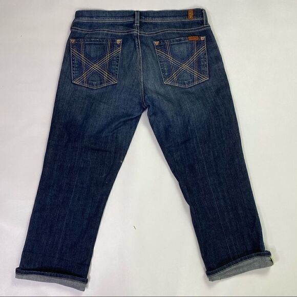 7 for All ManKind | Mia Stretch Capri’s - Picture 6 of 10